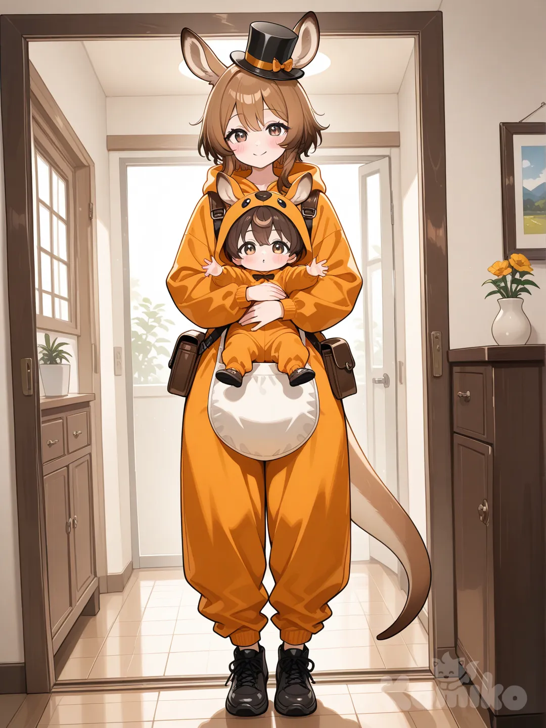 Jun(Mother) Joey(Baby)