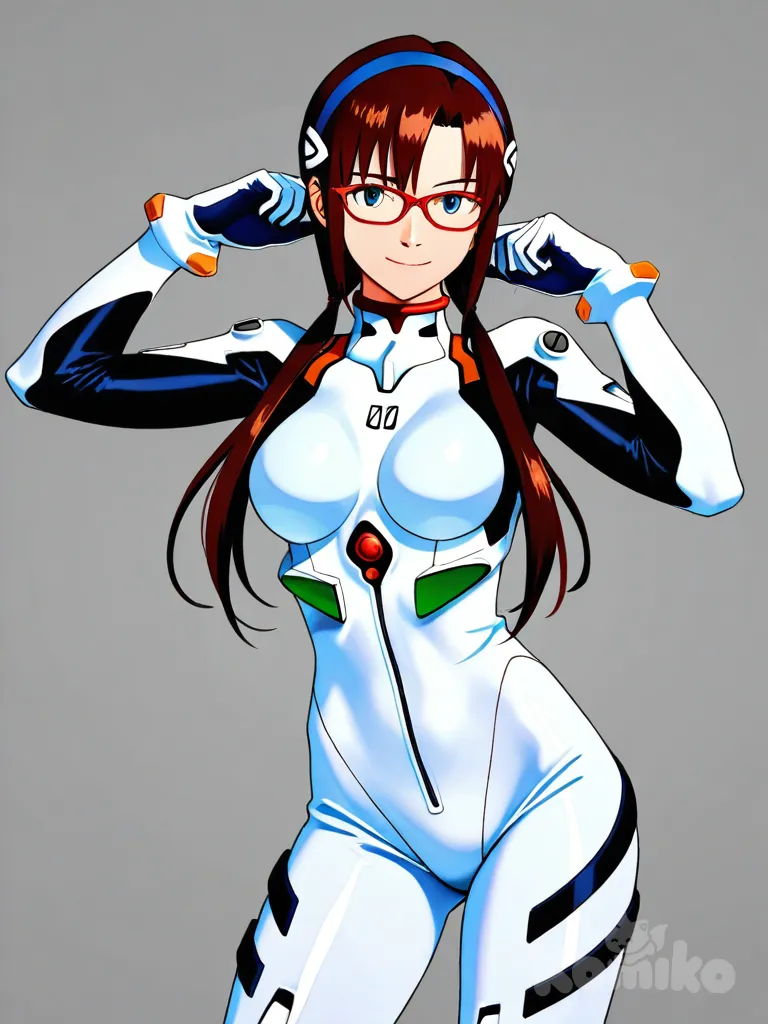 [flat-pastel-style], @Makinami_Mari_Illustrious, @Ayanami_Rei