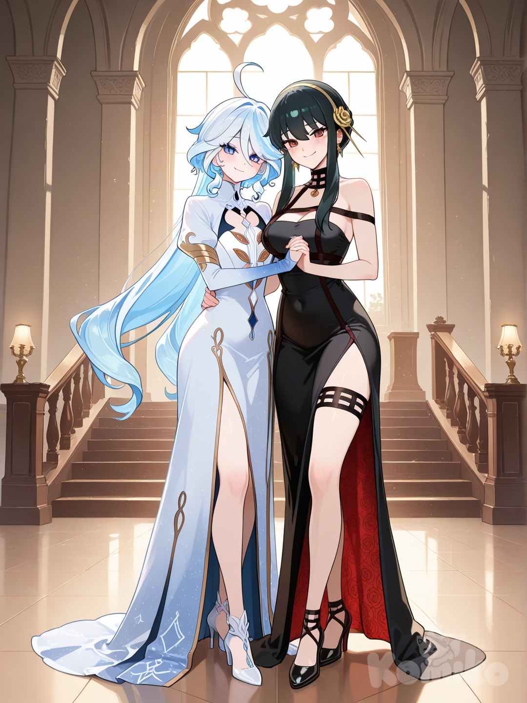 Yor Forger and Focalors 