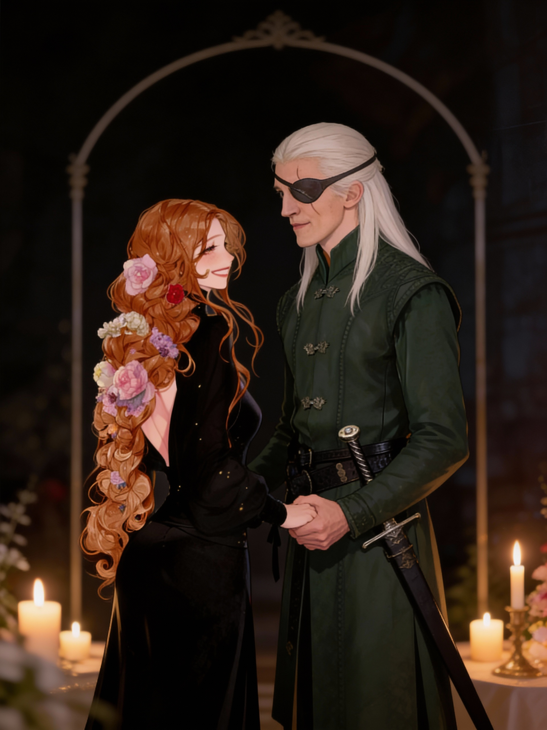 House of the Dragon, they held a small wedding in private as Aemond Targaryen loved to have her as his wife, who is a commoner by all nobles.