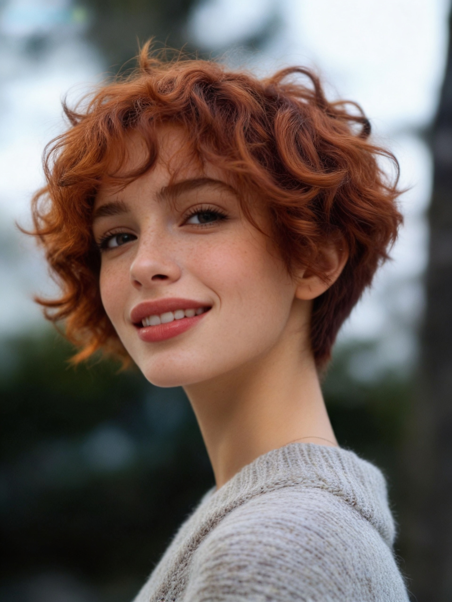 In Riverdale, Hannah Winchester had her hair cut short.