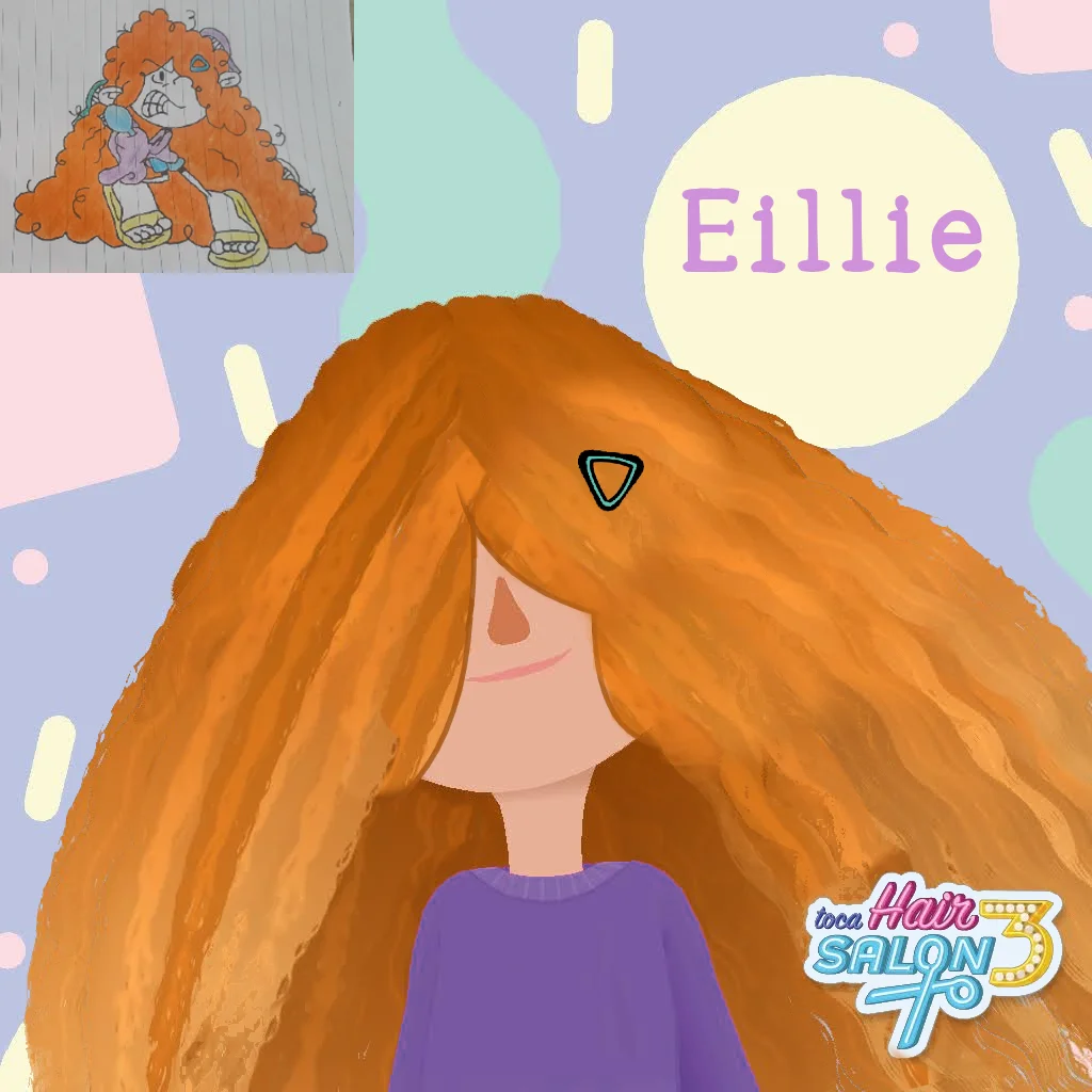 [OC] Eillie in toca hair salon 3