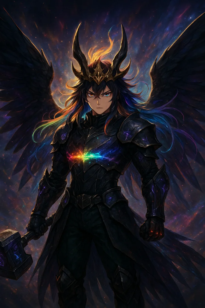 The battle of Labdragoth the fusion of the 7 warriors.