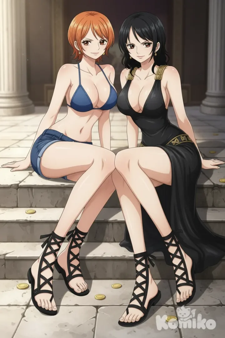 Nami y Nico Robin 