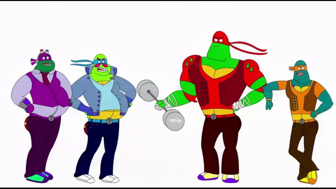 Rise of the Middle-Aged Mutant Ninja Turtles