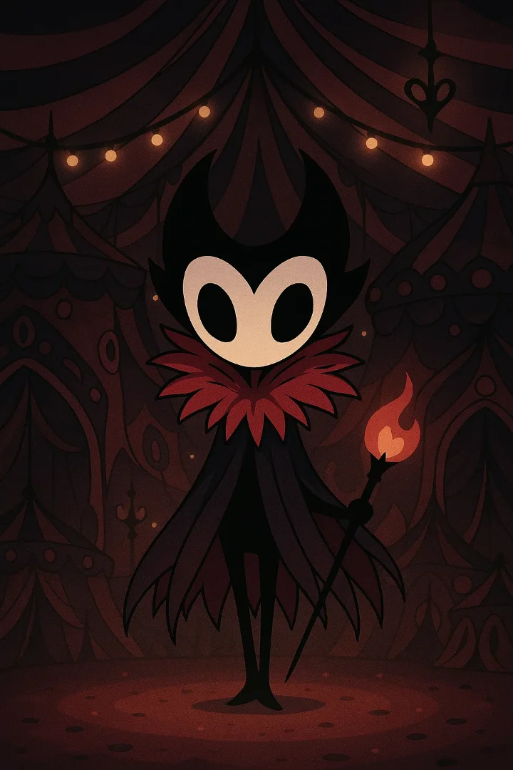 hollow knight, grimm child