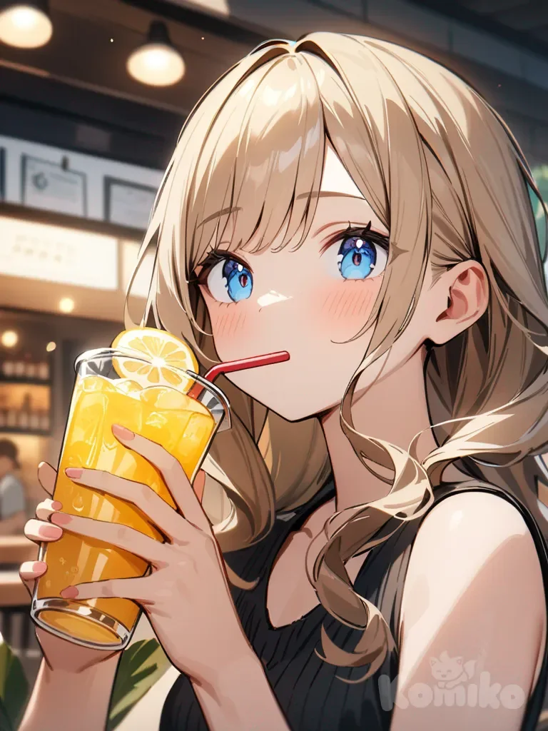 AI 艺术: lemonade bestie | KomikoAI, image size:768x1024