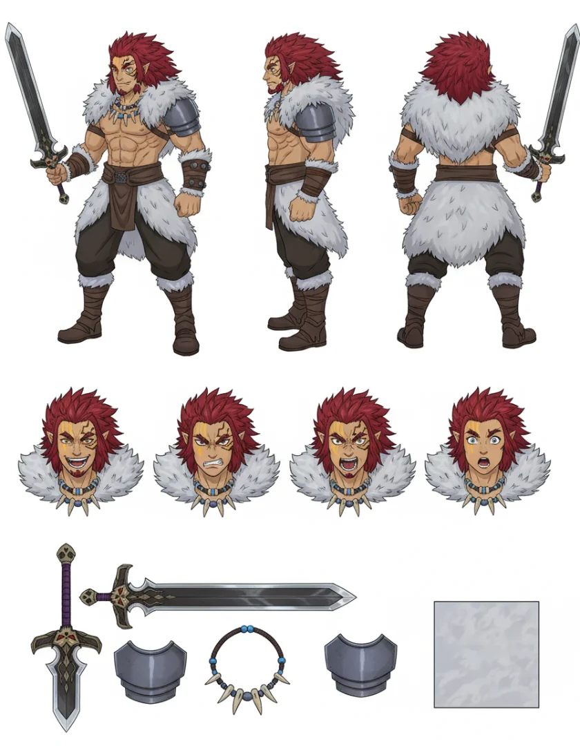 Kamurk - Character Sheet