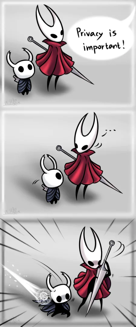 he's hiding something!