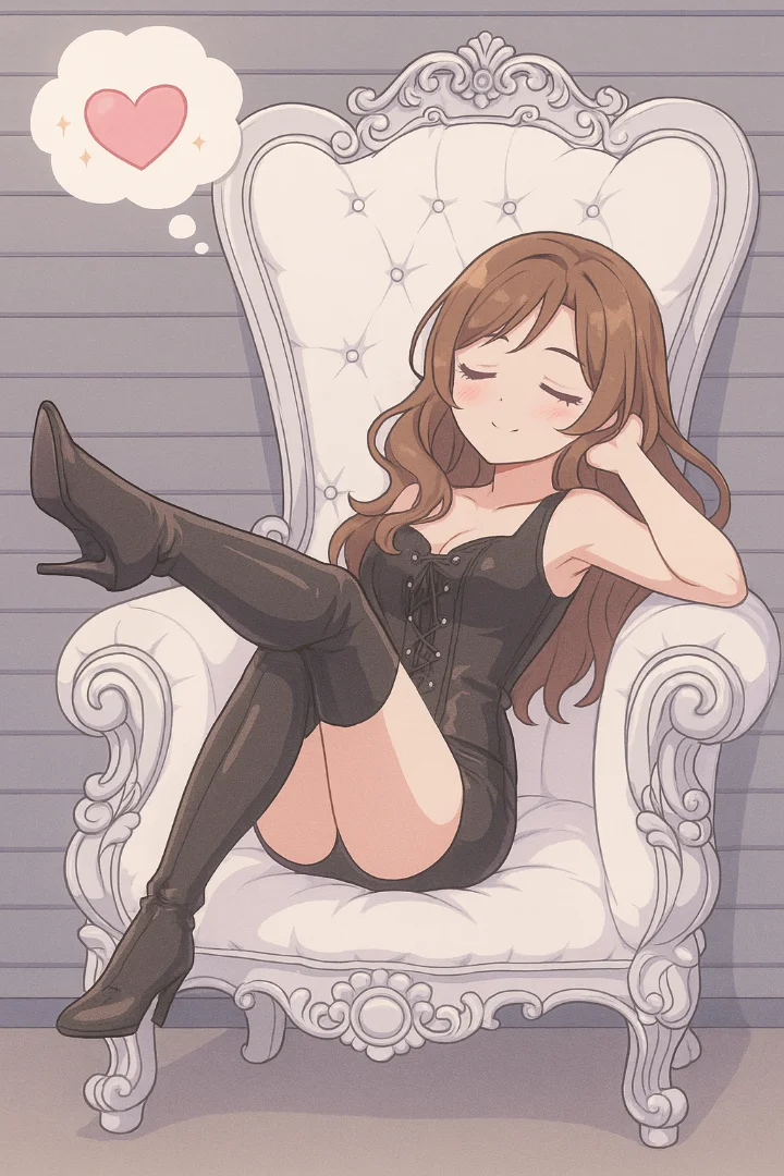 1girl, full body, female, boots 