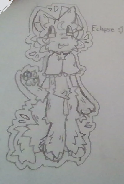 eclipse the silly wolf