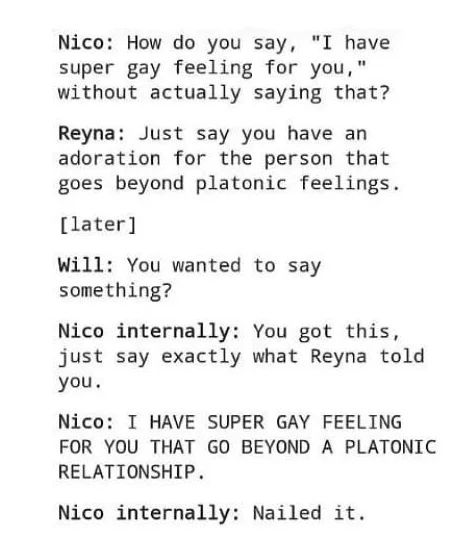 Nico D'angelo Confession