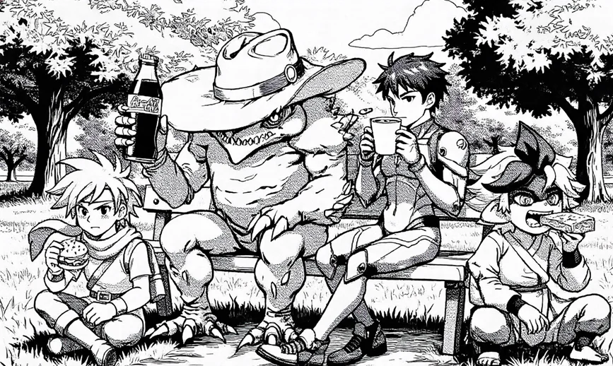 gang just chilling 2