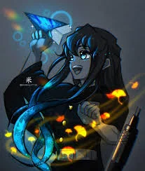 Me and Muichiro flying paper airplanes