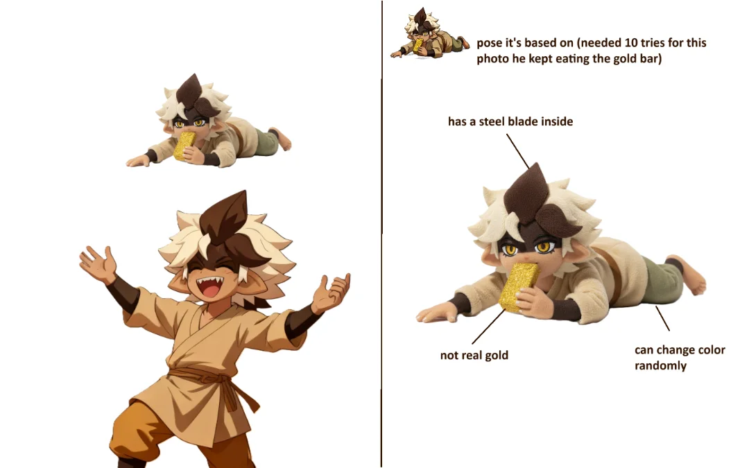 Reoth GOT A PLUSHIE (not real).