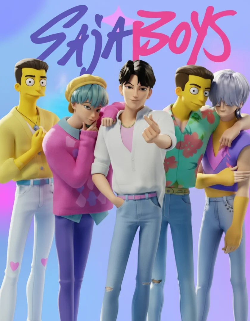 Saja boys the Simpsons version  