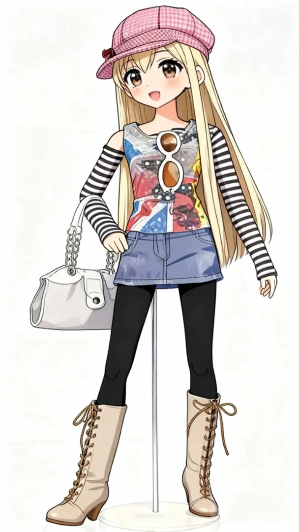 1girl, female, full body, boots