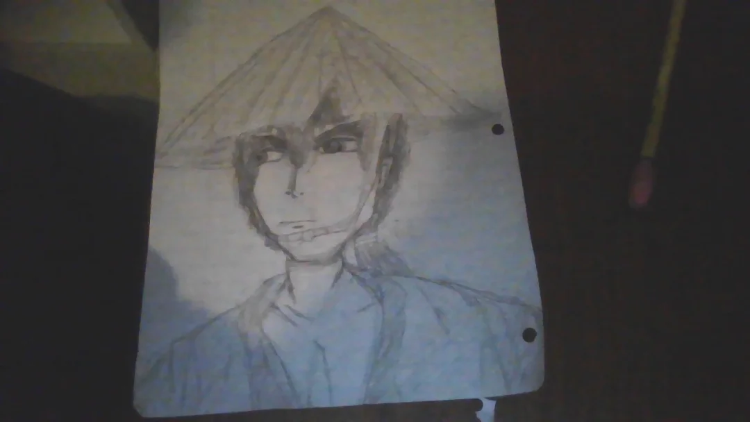 made this for my aunt (Jubei from Ninja Scroll)