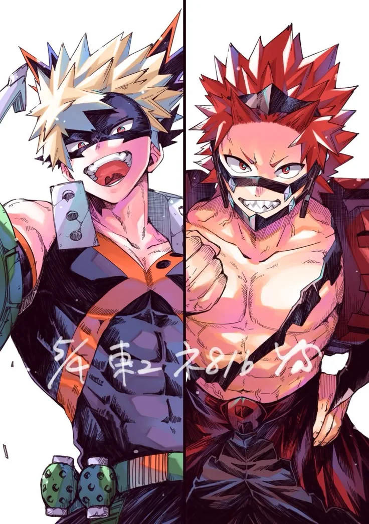 Bakugo y kirishima 
