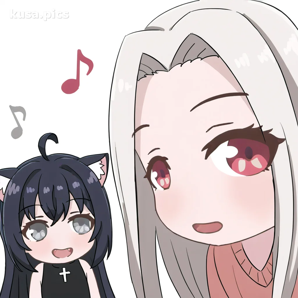 sister human sister cat <3