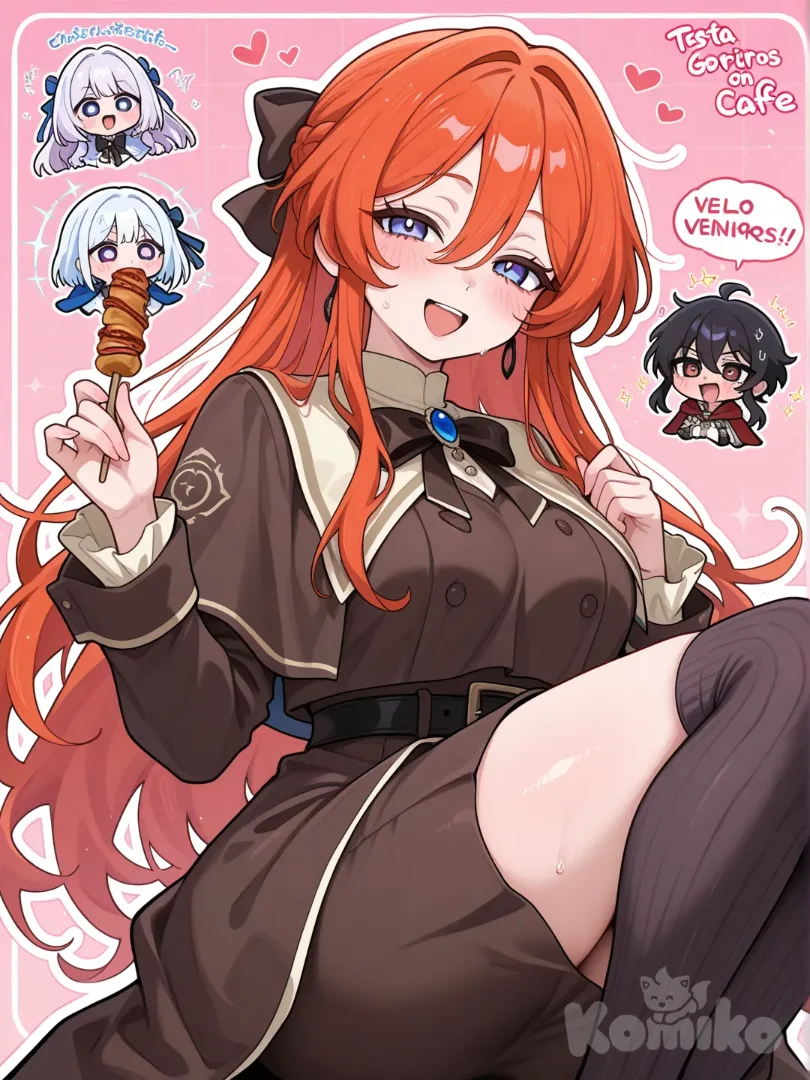 Vendedora de churros