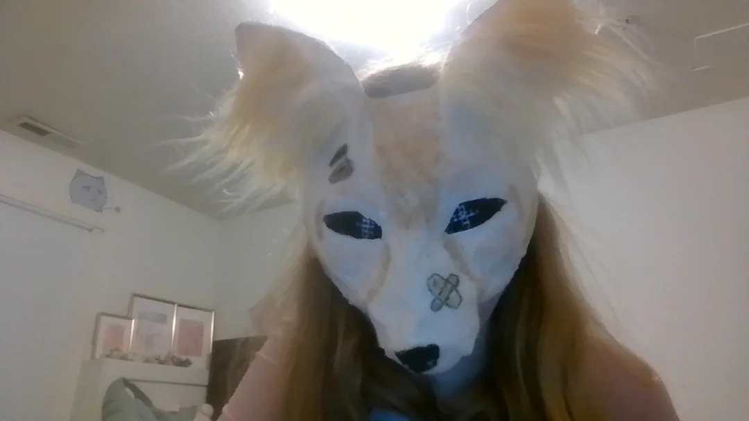 My canine mask