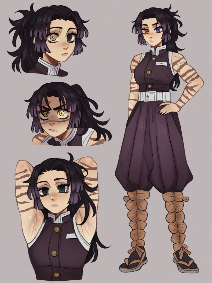 my Demon Slayer oc Calypso Igurou