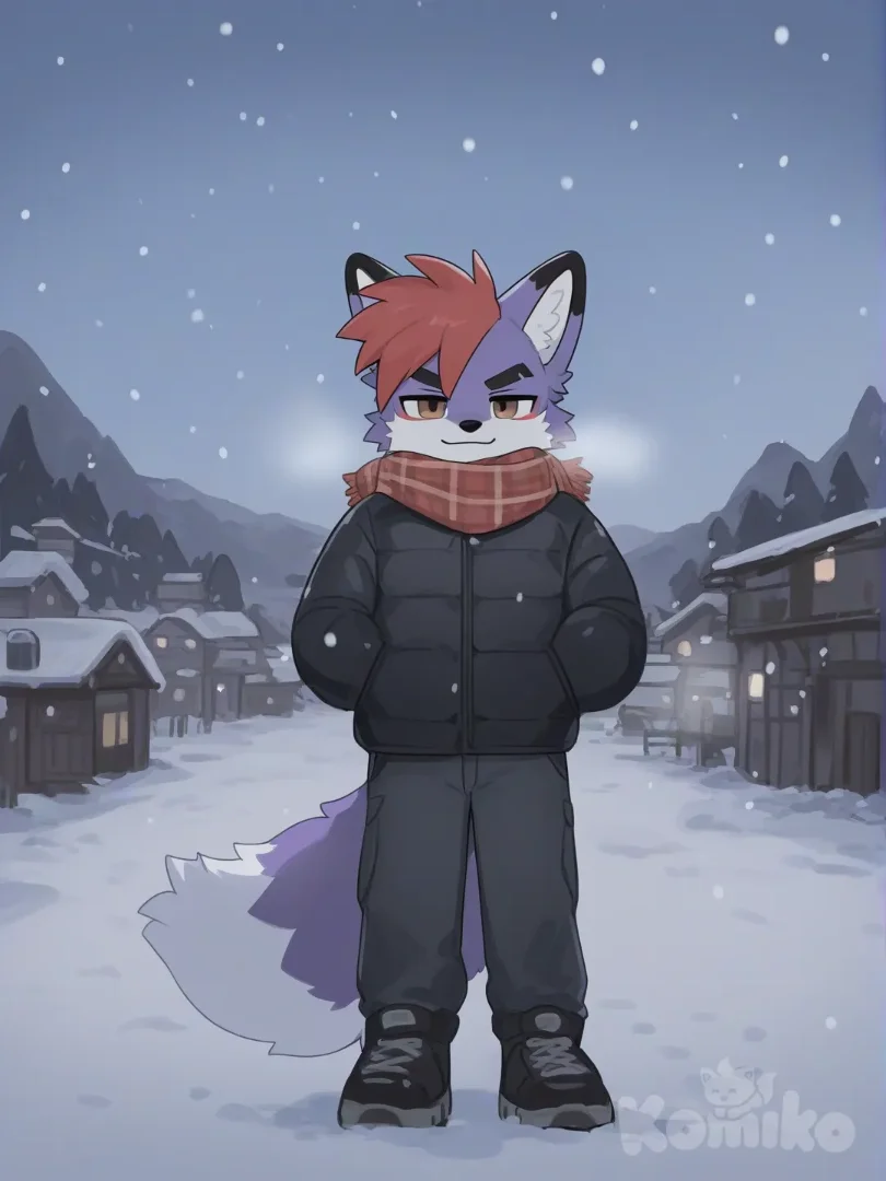 waiting for the first snow