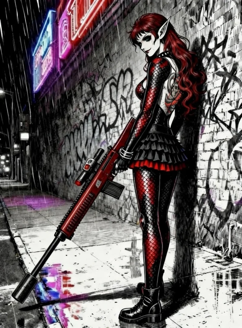 Fangs, Shadowrun character