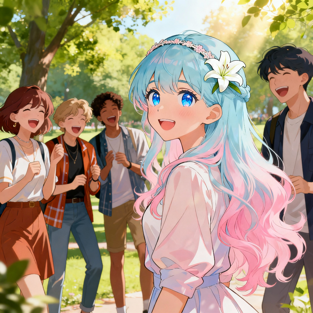 The most popular girl