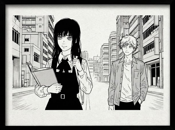 Yoru walking with her bf