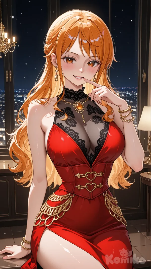 Nami Christmas Attire