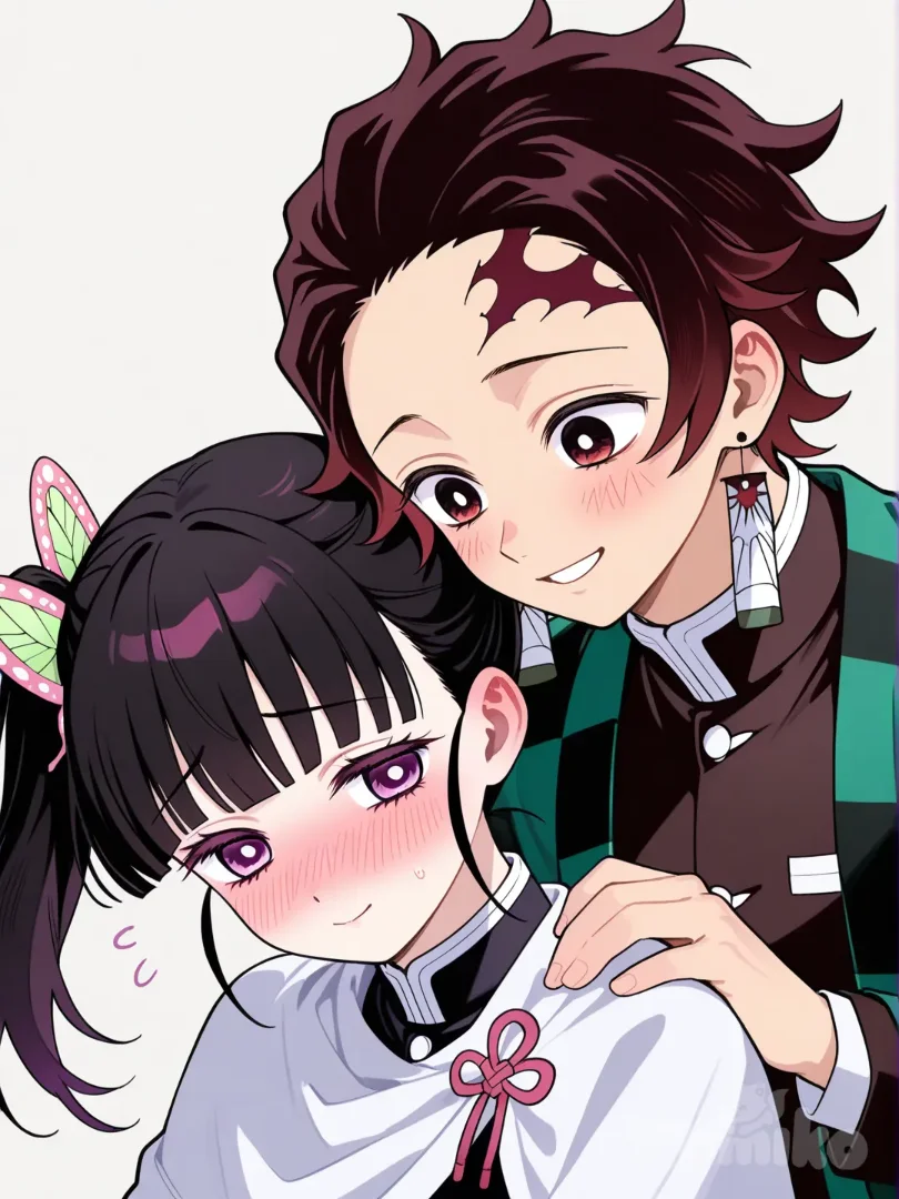Tanjirou and Kanao