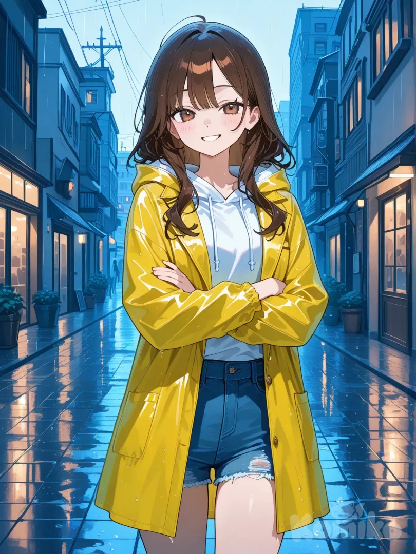 Clare on a Rainy Day