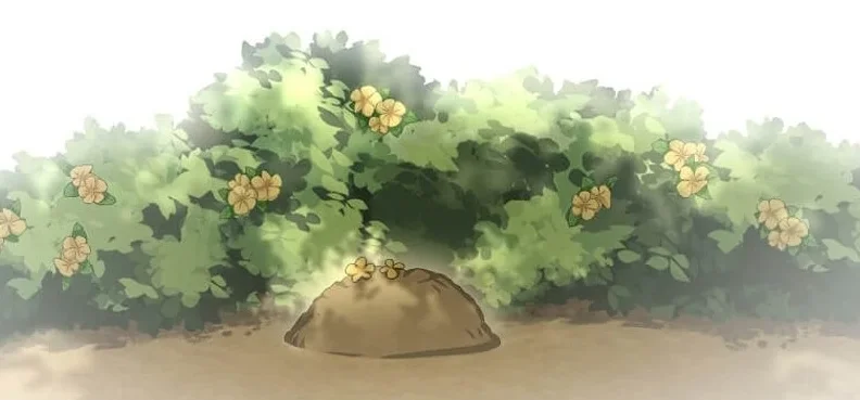 In the Manhwa i'm reading, the saintess (being with divine power) couldn't save her puppy.. so the made it a little grave😭