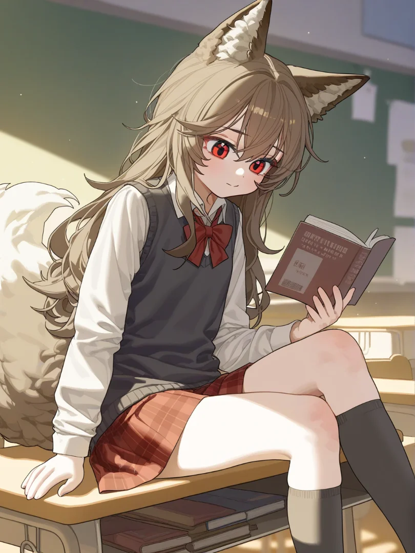 Fuuka(OC) - Moments of reading