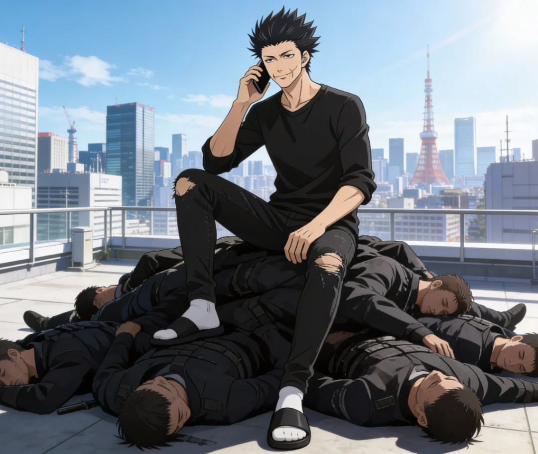 Toji Zenin with Ten Shadows in my universe 