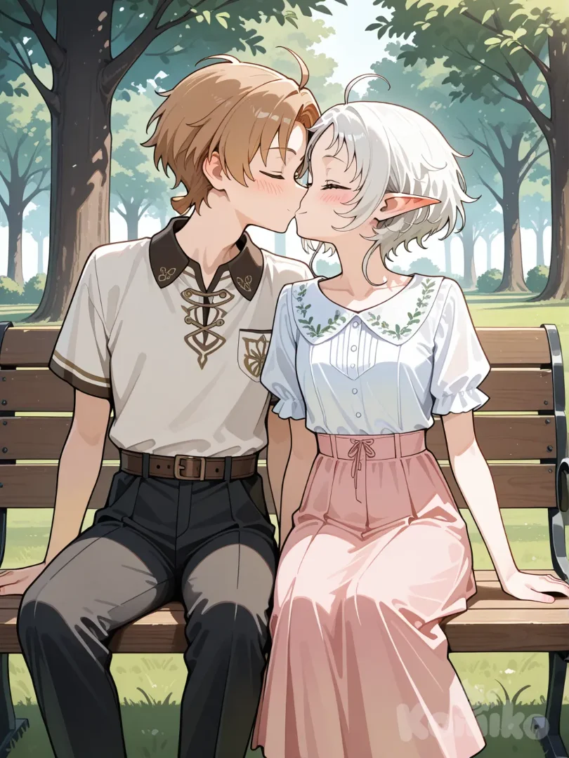 Sylphiette and Rudeus