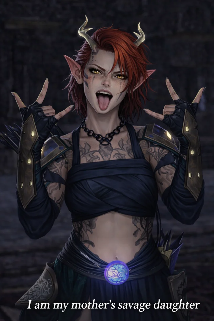 Sylara Thorne, a real savage