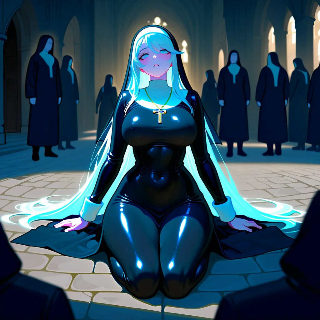 a beautiful nun 