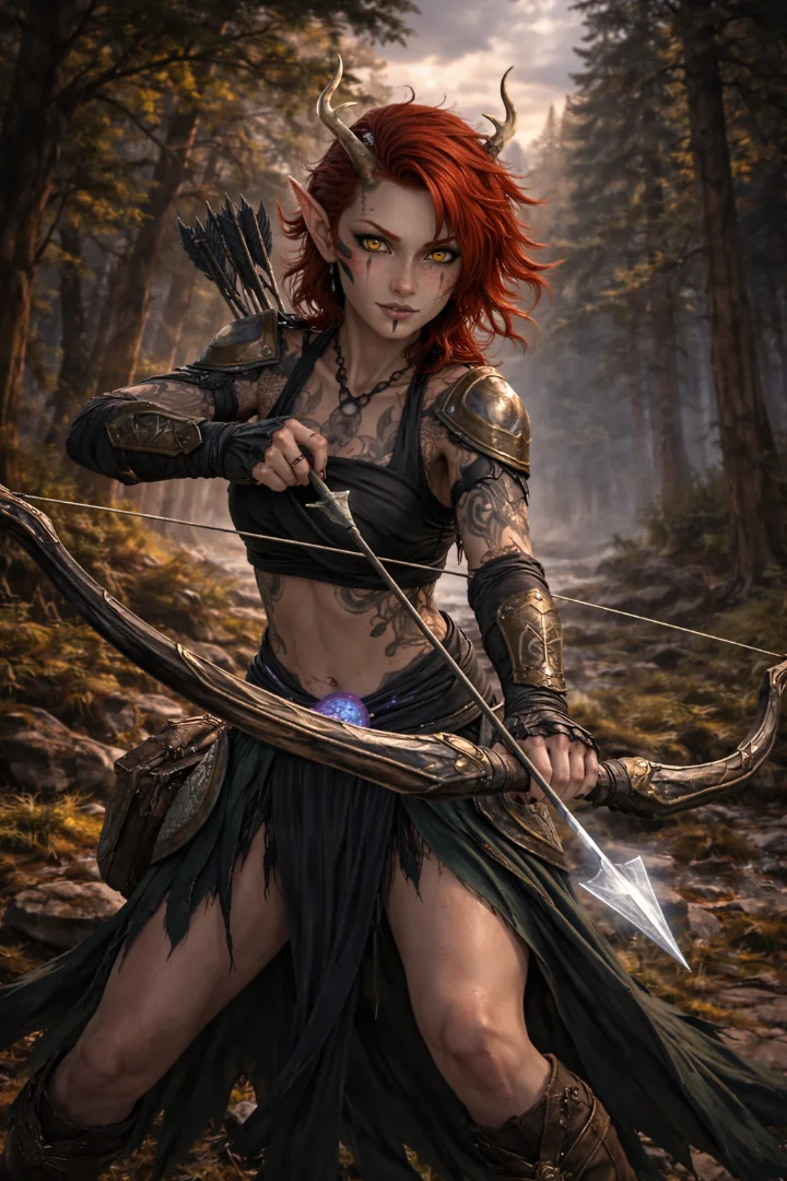 Sylara Thorne ready for battle
