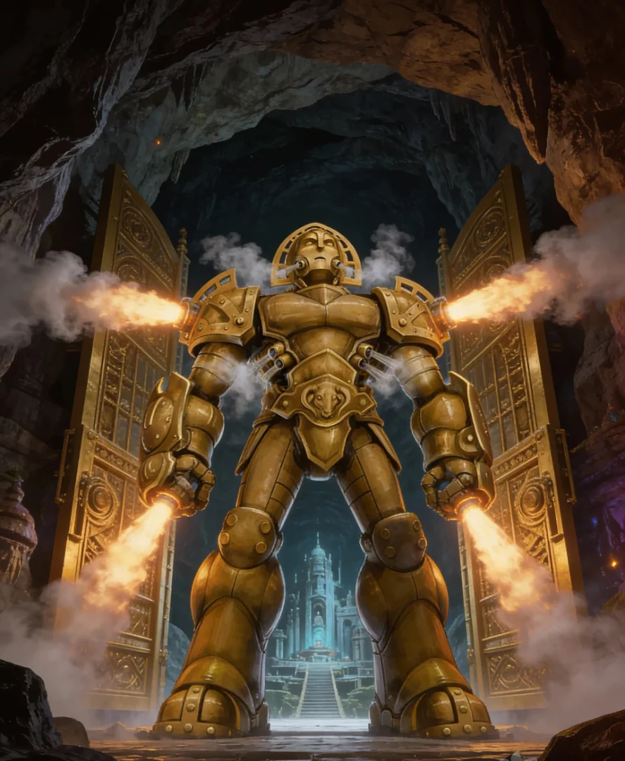 Numidion - guardian of the underground city 