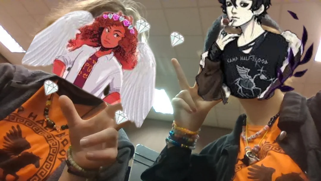 Me and my friend twinned!