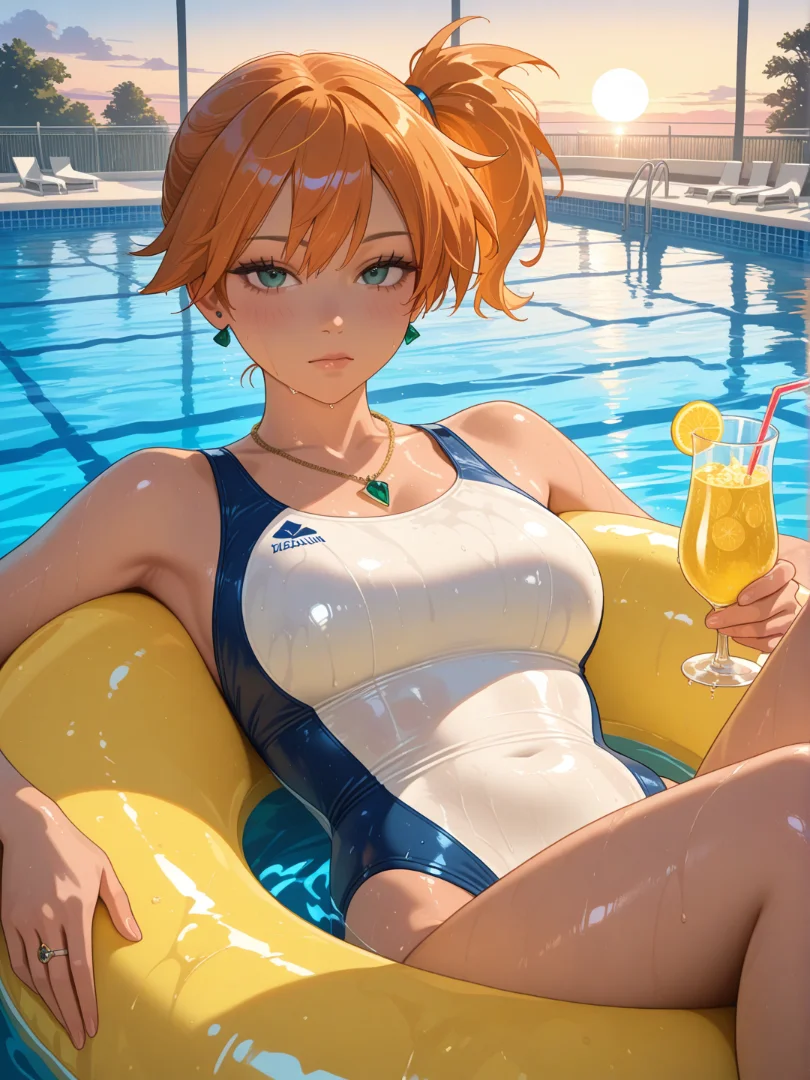 Misty, in her element