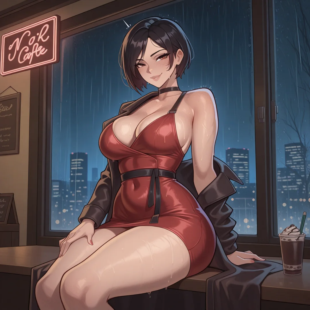 Ada Wong: Lluvia y Café 