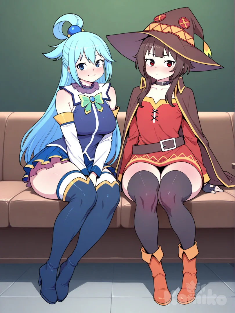 Aqua ana megumin