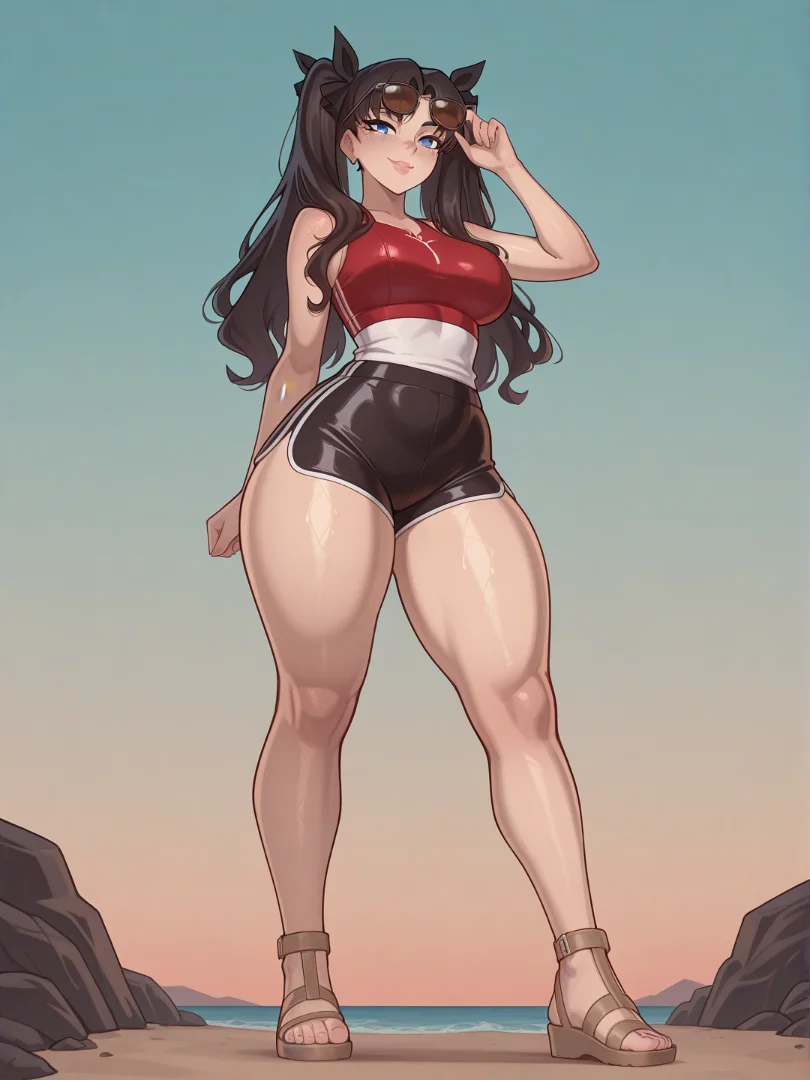 Rin Tohsaka: Respira antes de la Ola