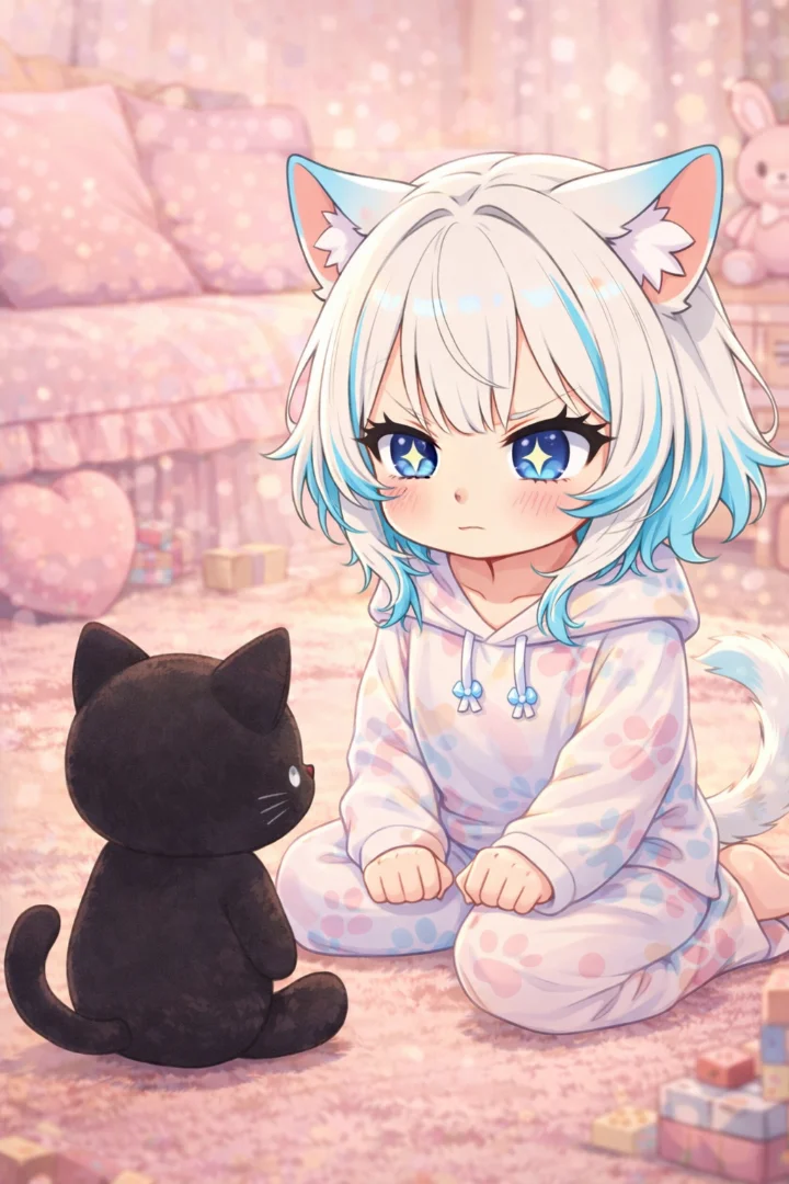 Little meow meow 😭🩷