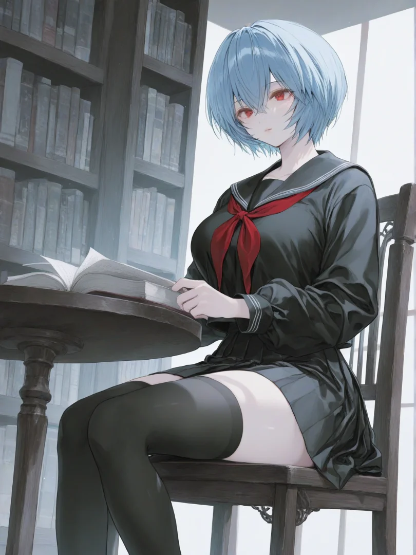 Rei Ayanami: Día Escolar