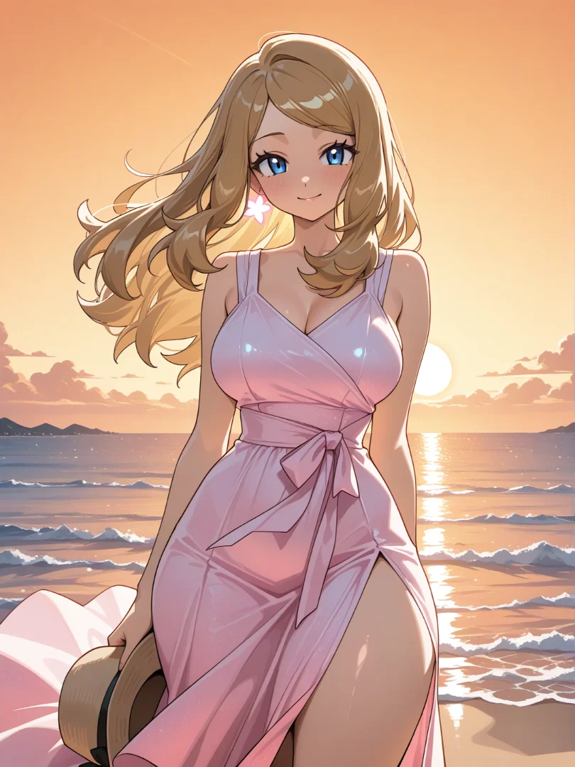 Serena: Rosa y Dorado 